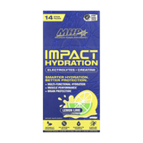 MHP, Impact Hydration, Electrolytes + Creatine, Lemon Lime , 14 Stick Packs, 0.52 oz