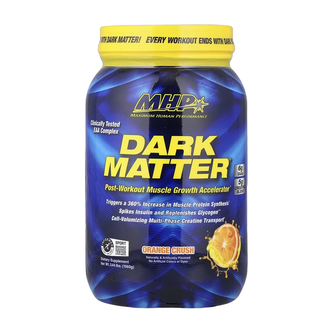 MHP, DARK MATTER®, Post Workout Muscle Growth Accelerator, Orange Crush, 3.44 lbs (1,560 g)