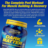 MHP, DARK MATTER®, Post Workout Muscle Growth Accelerator, Orange Crush, 3.44 lbs (1,560 g)