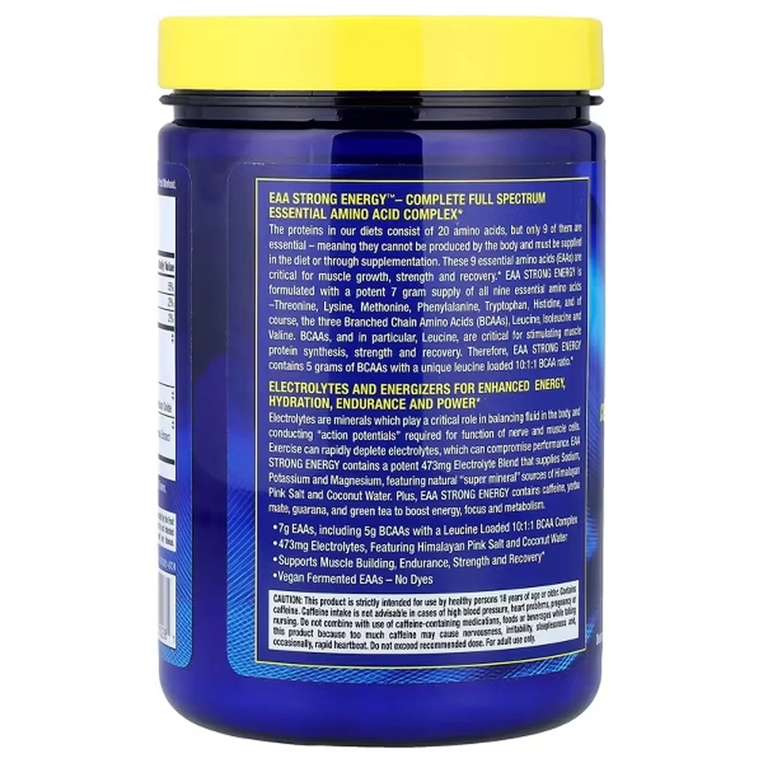 MHP, EAA Strong™ + Energy, Raspberry Lemonade, 10.6 oz (300 g)