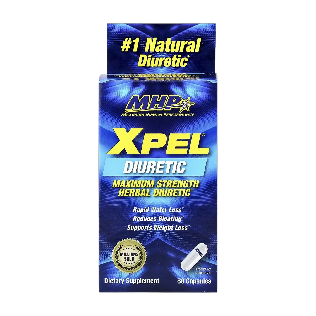 MHP, XPEL®, Maximum Strength Herbal Diuretic, 80 Capsules