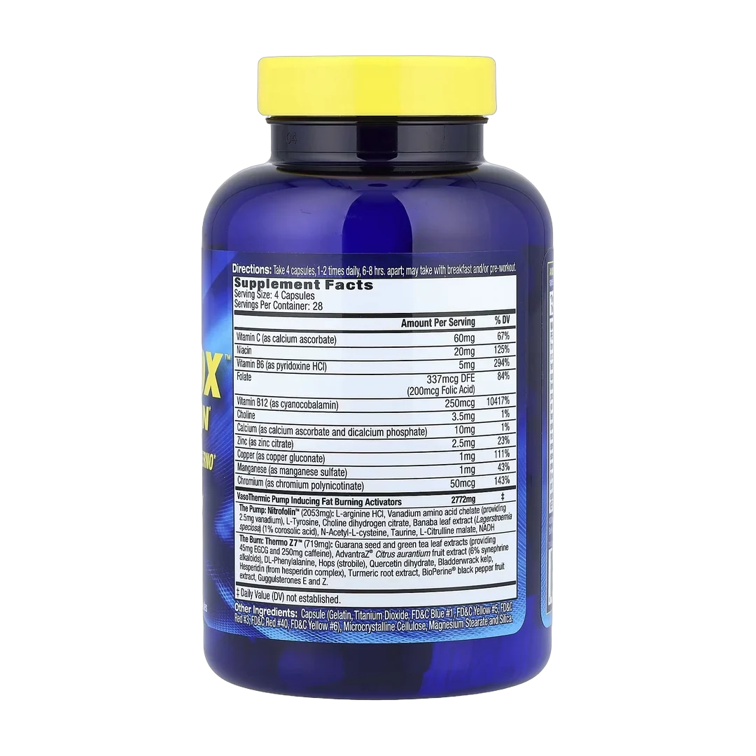 MHP, Anadrox™ Pump & Burn, 112 Capsules