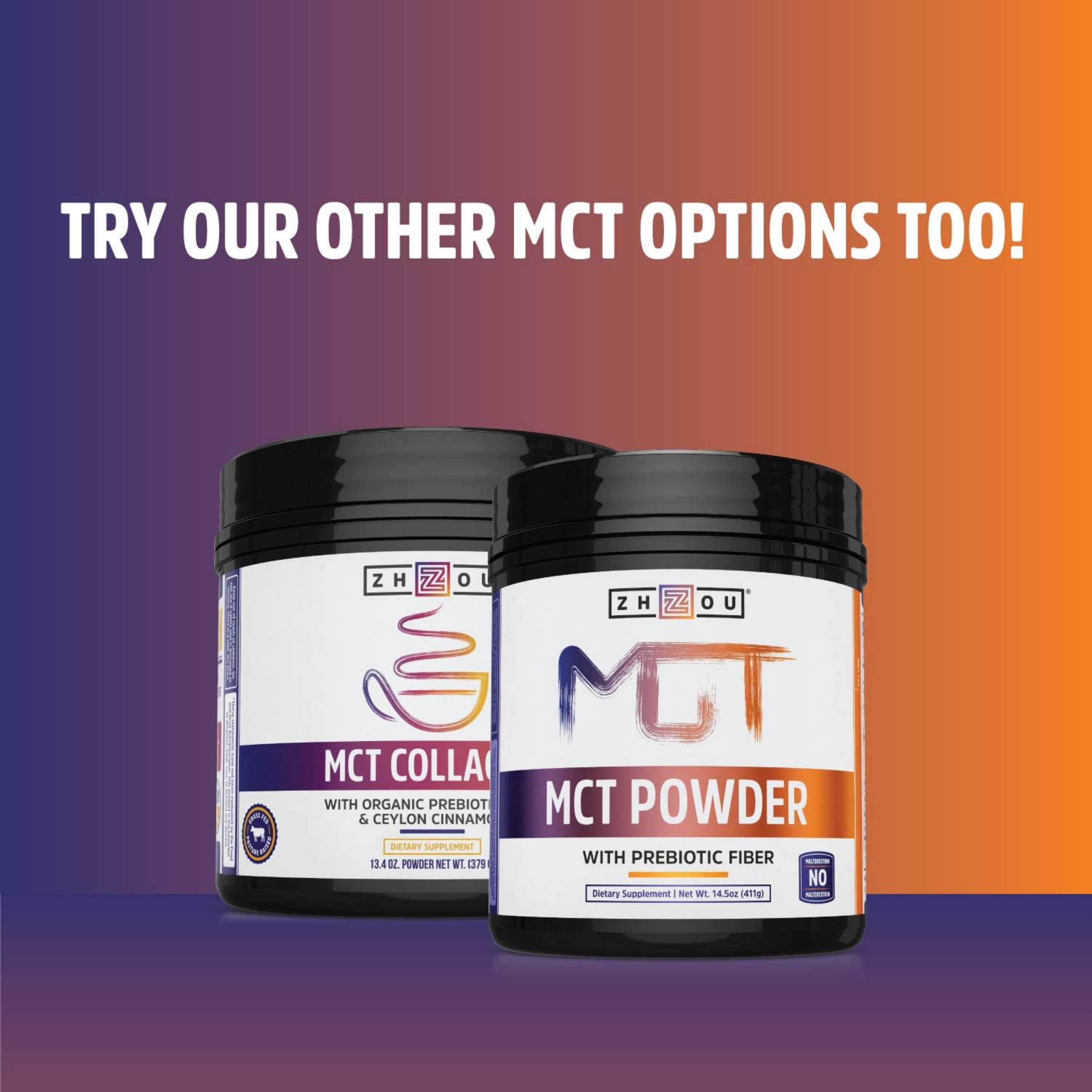 Zhou, MCT Oil 16Oz Ounce