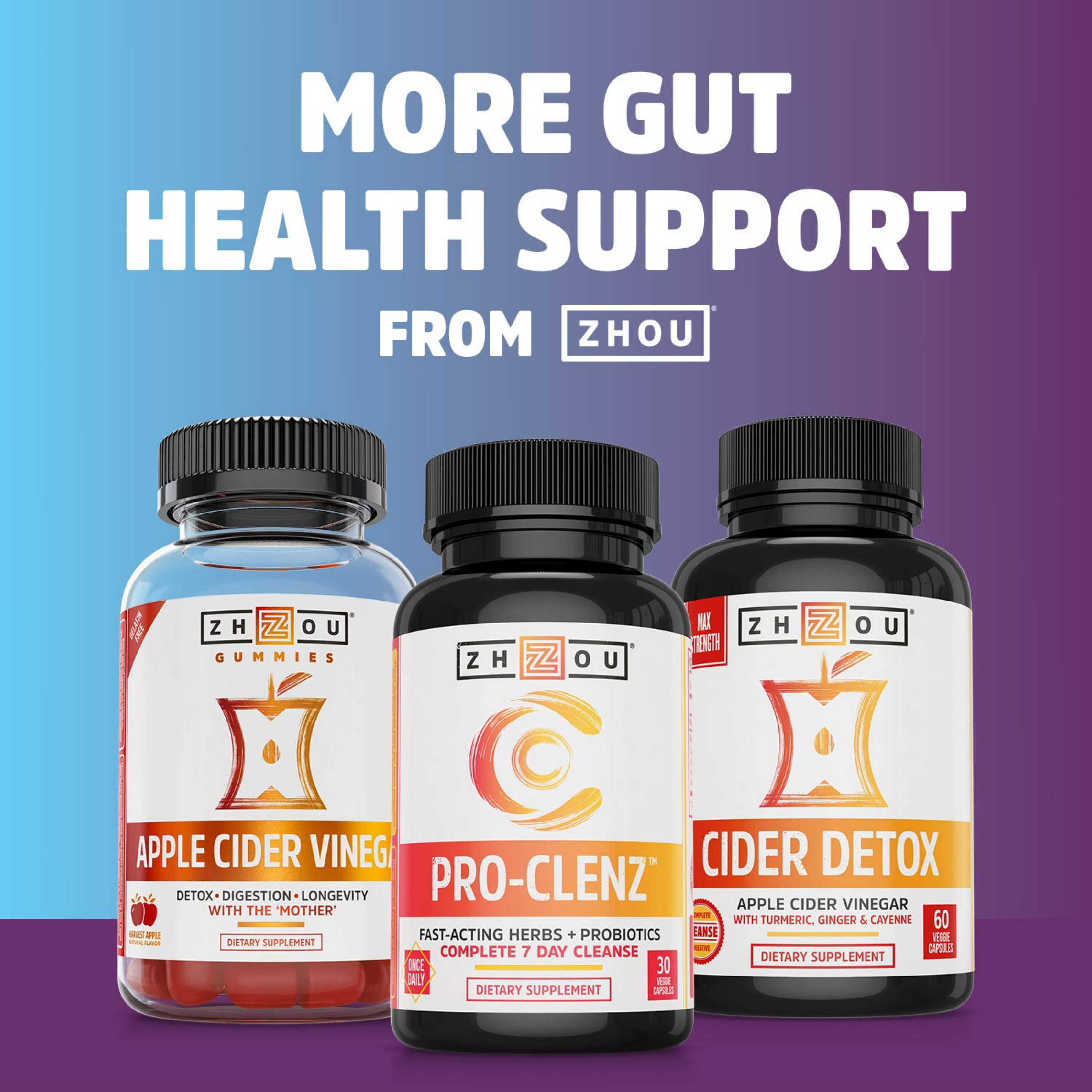 Zhou, S. Boulardii, Saccharomyces Boulardii, Gastrointestinal  Probiotic,  60 Veggie Capsules