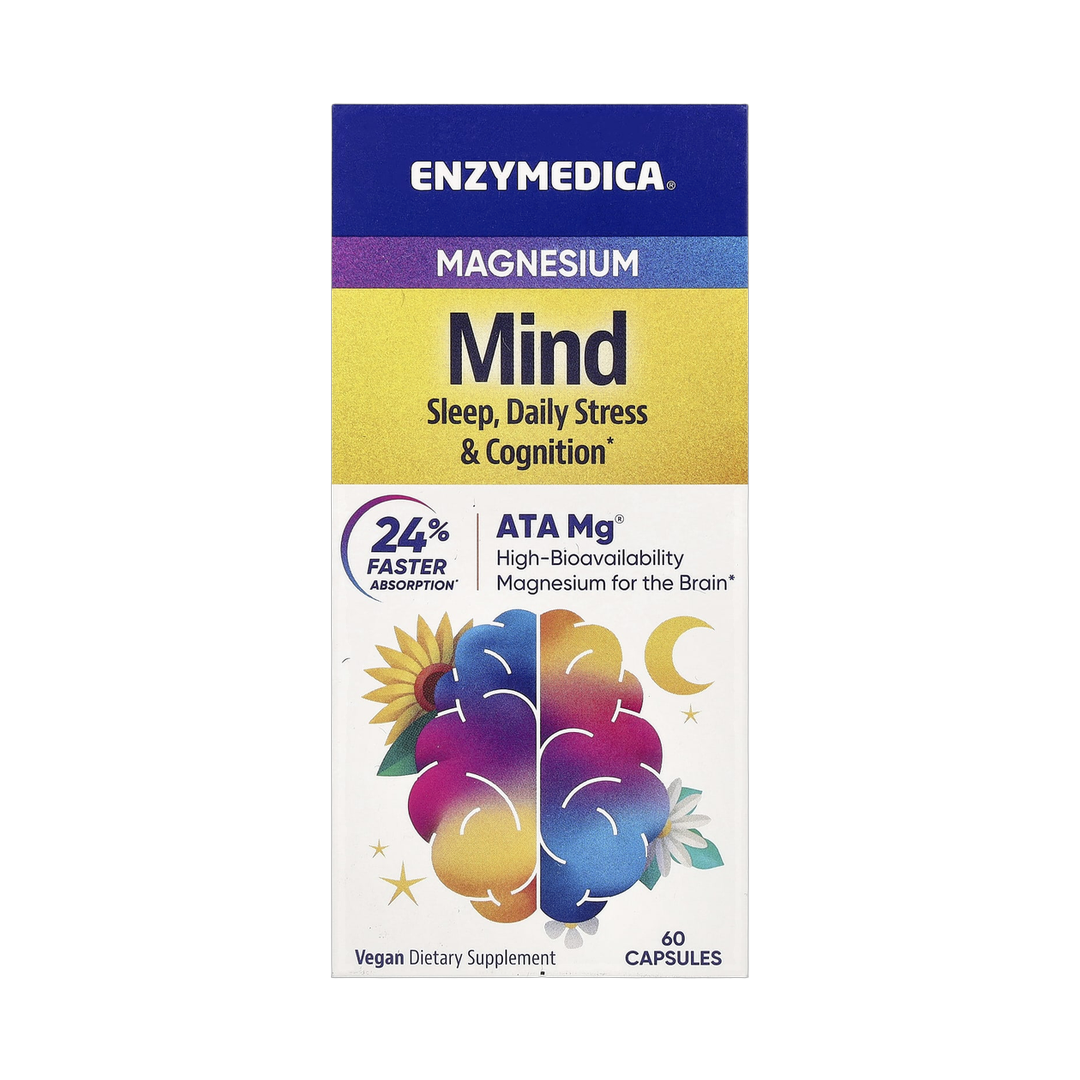 Enzymedica, Magnesium Mind, 60 Capsules