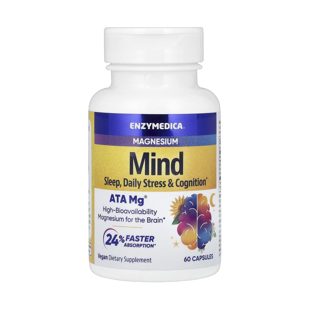Enzymedica, Magnesium Mind, 60 Capsules