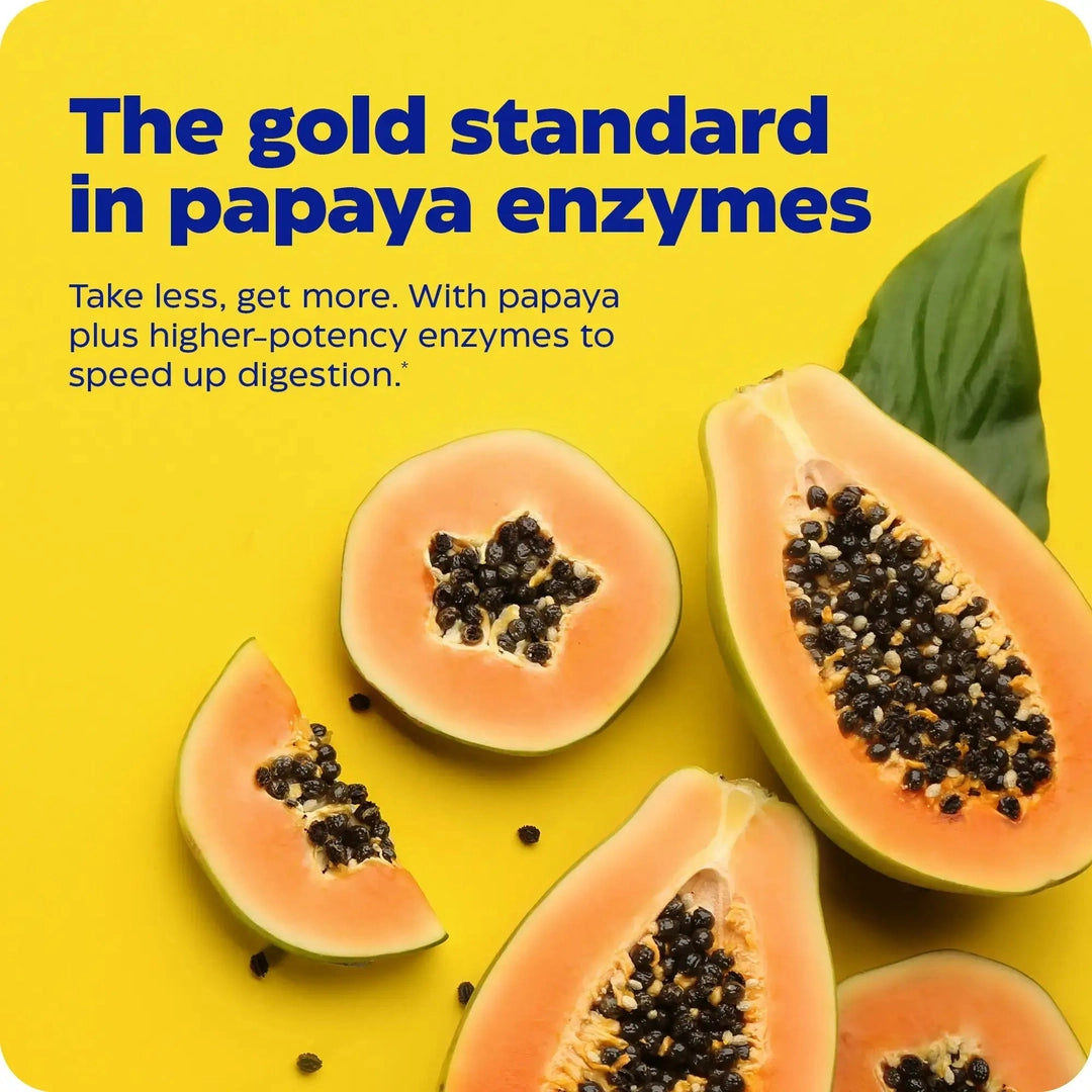 Enzymedica, Papaya Gold, Papaya Mint, 60 Tablets