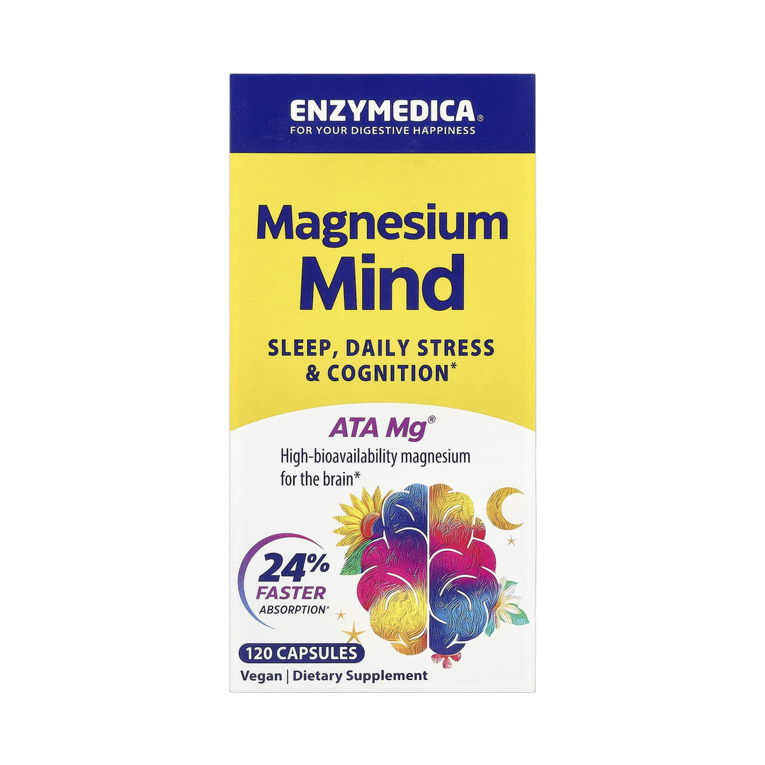 Enzymedica, Magnesium Mind, 120 Capsules