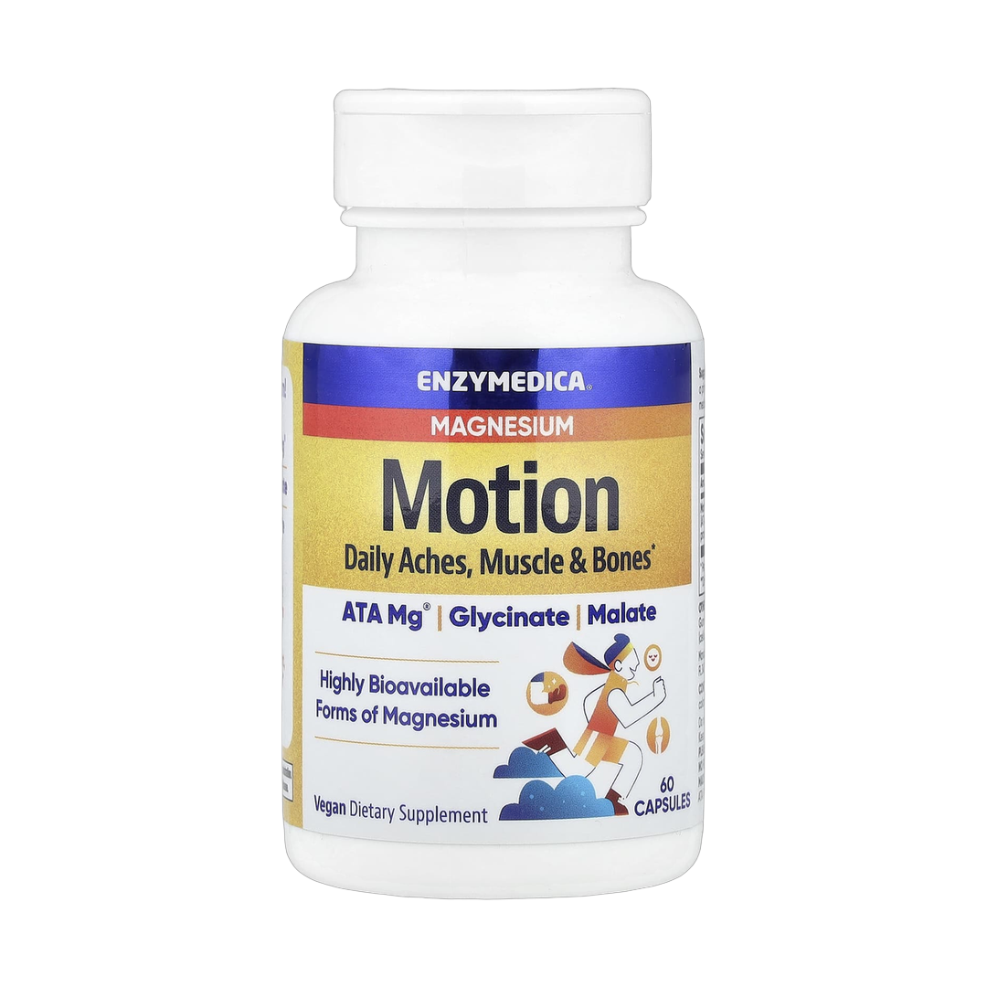 Enzymedica, Magnesium Motion, 60 Capsules