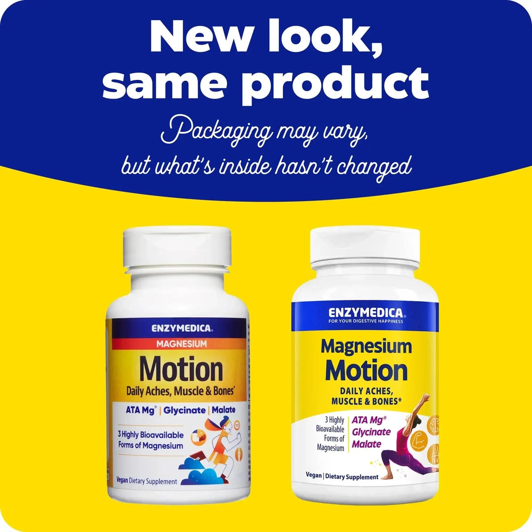 Enzymedica, Magnesium Motion, 60 Capsules