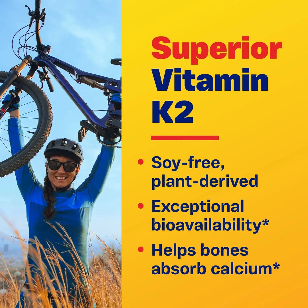 Enzymedica, Vitamin D3 + Vitamin K2, 60 Capsules