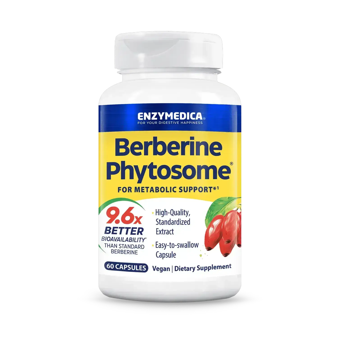 Enzymedica, Berberine Phytosome, 60 Capsules