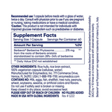 Enzymedica, Berberine Phytosome, 60 Capsules