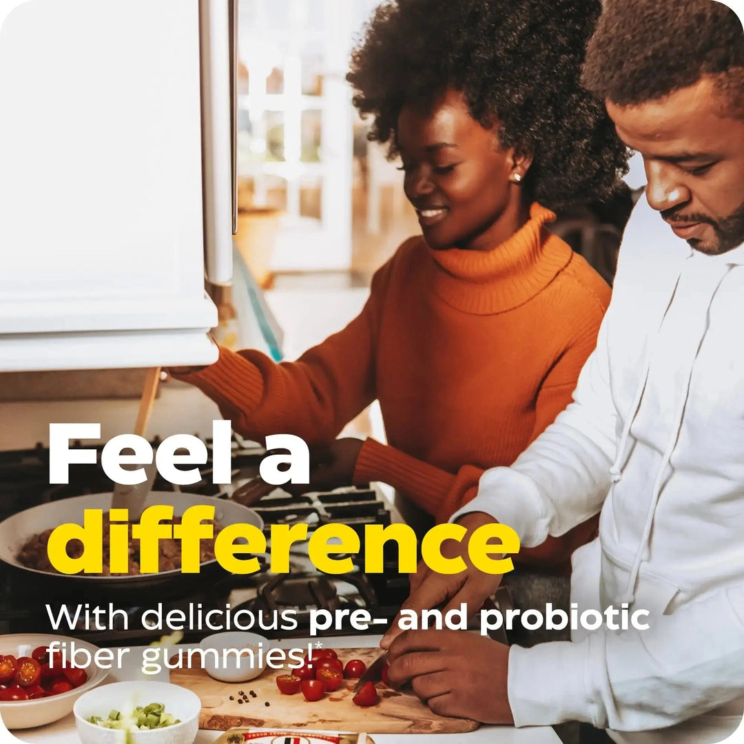 Enzymedica, Fiber+ Gummies, Pre & Probiotic, Blood Orange, 90 Gummies