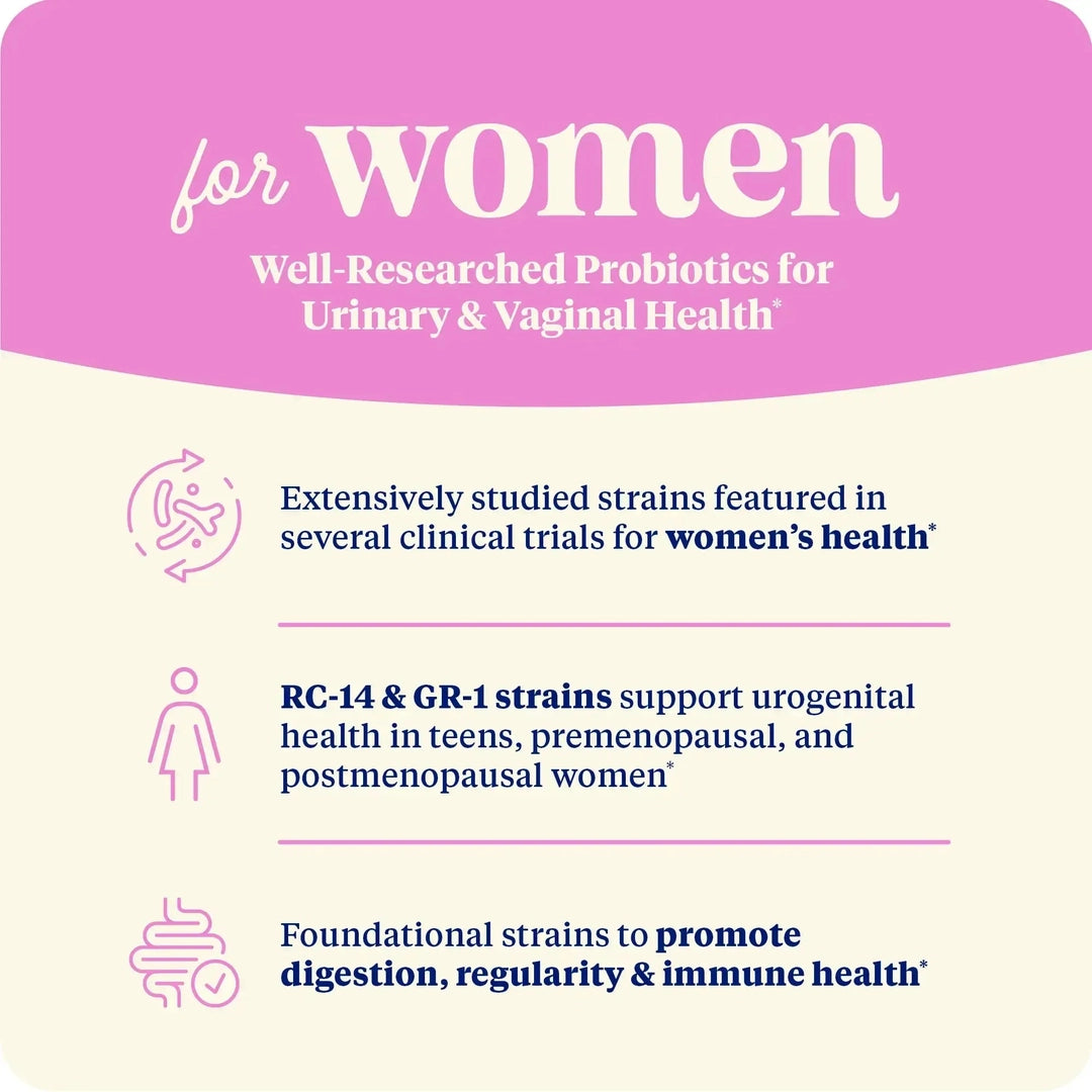 Enzymedica, SubCulture™ Probiotic For Women, 50 Billion, 30 Delayed Release Capsules