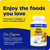 Enzymedica, Kids Digest, Fruit Punch, 60 Chewable Tablets