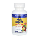 Enzymedica, Kids Digest, Fruit Punch, 90 Tablets