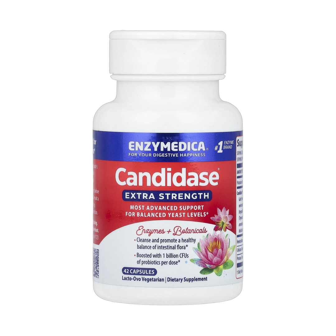 Enzymedica, Candidase, 42 Capsules