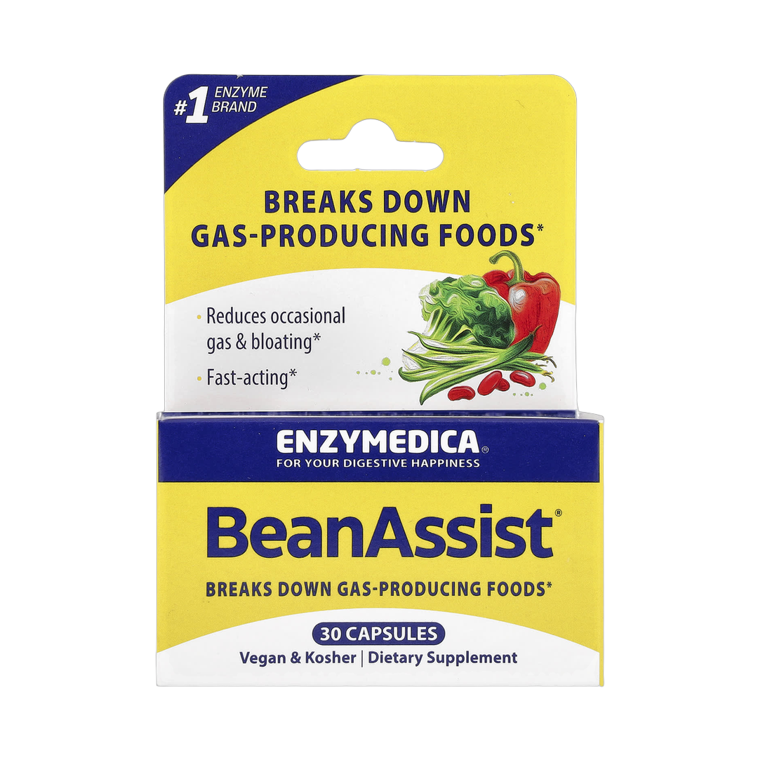 Enzymedica, BeanAssist®, 30 Capsules