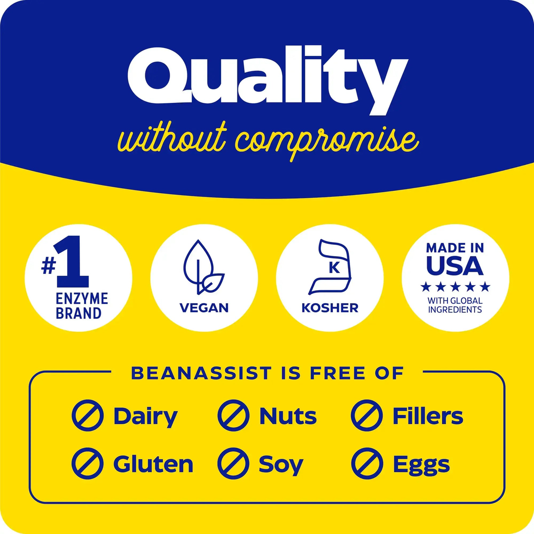 Enzymedica, BeanAssist®, 30 Capsules