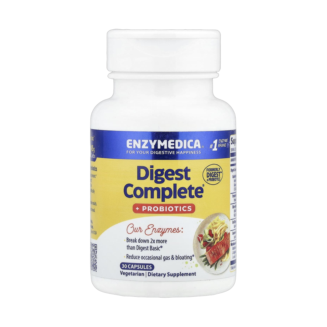 Enzymedica, Digest Complete® + Probiotics, 30 Capsules