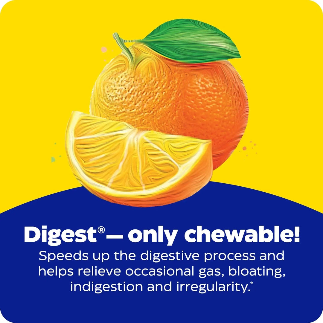 Enzymedica, Chewable Digest Complete, Orange, 30 Tablets