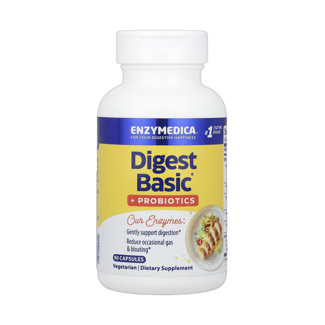 Enzymedica, Digest Basic® + Probiotics, 90 Capsules
