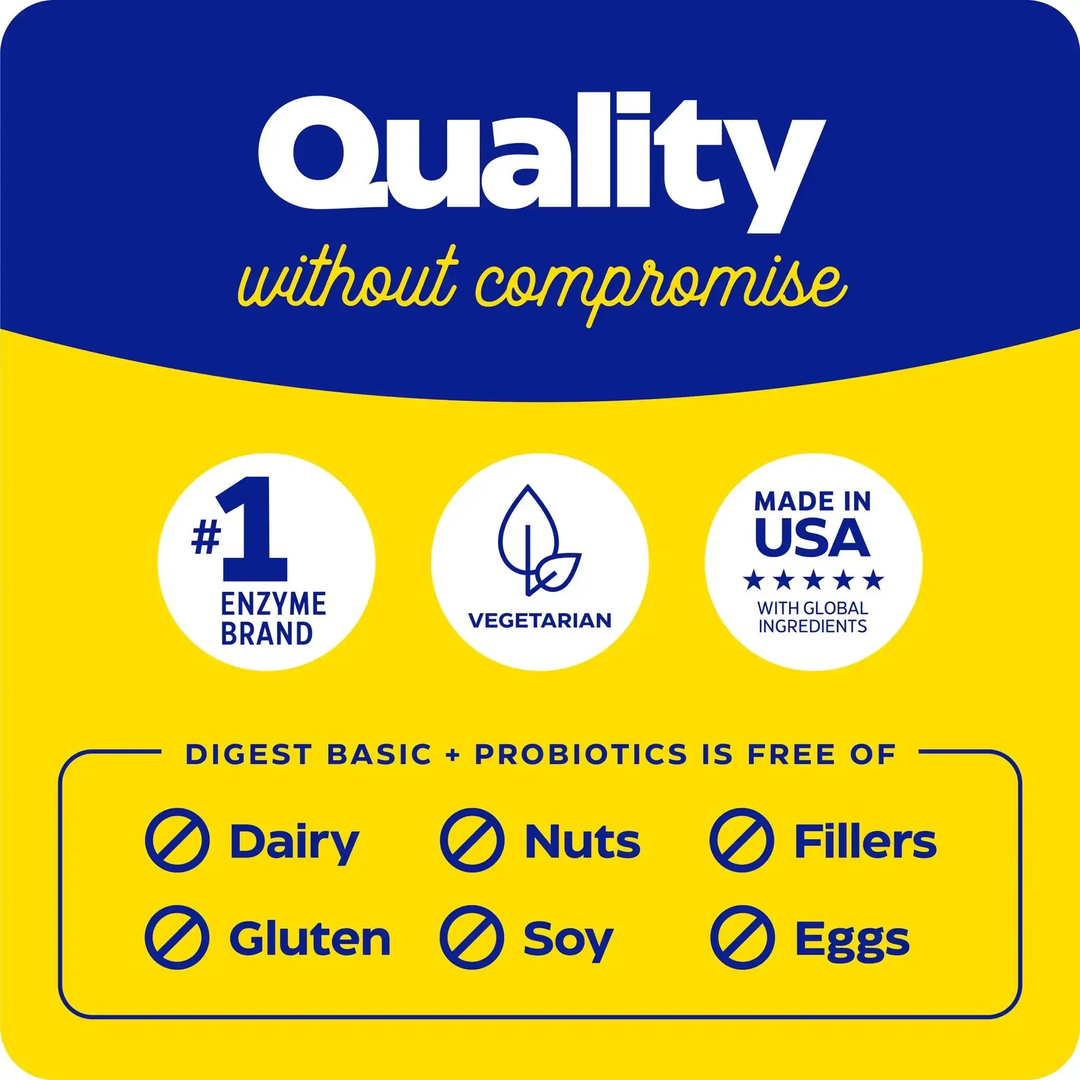 Enzymedica, Digest Basic® + Probiotics, 90 Capsules