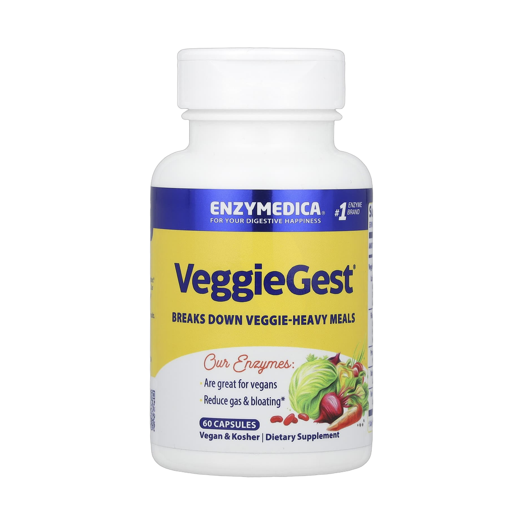 Enzymedica, VeggieGest®, 60 Capsules