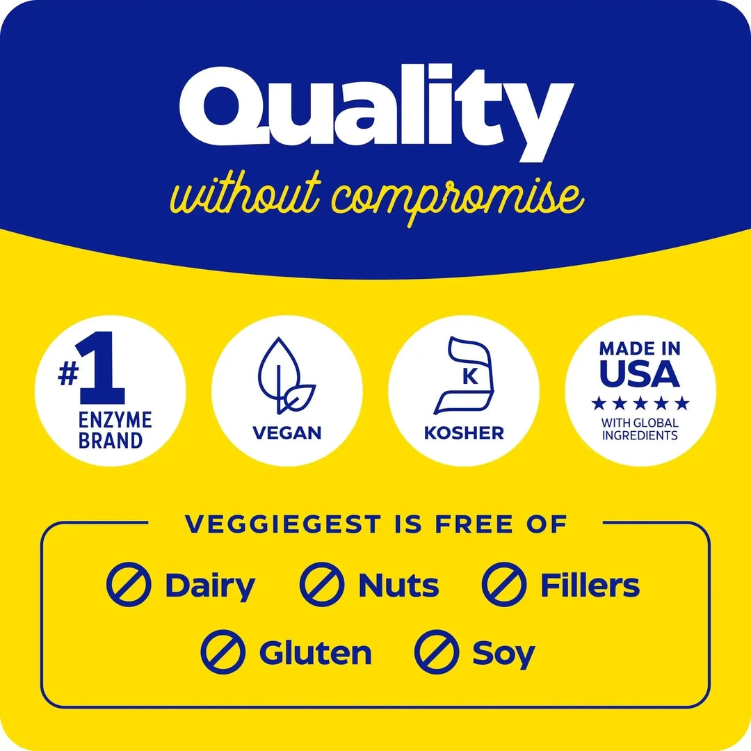 Enzymedica, VeggieGest®, 60 Capsules