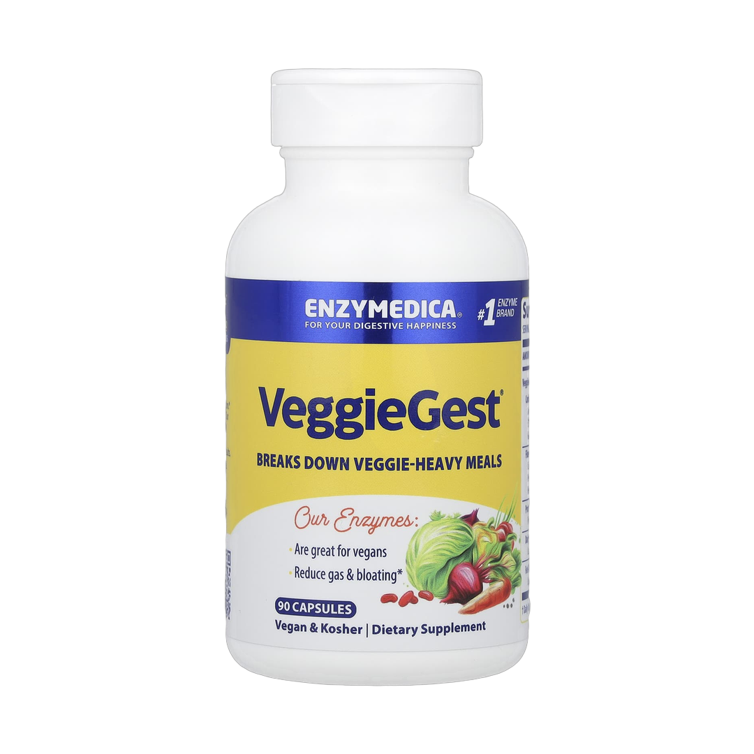 Enzymedica, VeggieGest®, 90 Capsules