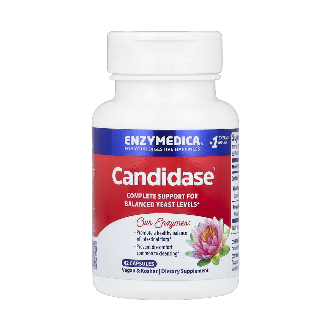 Enzymedica, Candidase, 42 Capsules