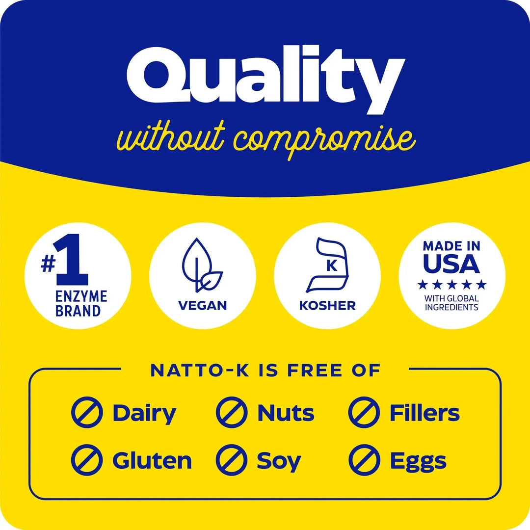 Enzymedica, Natto-K®, 30 Capsules
