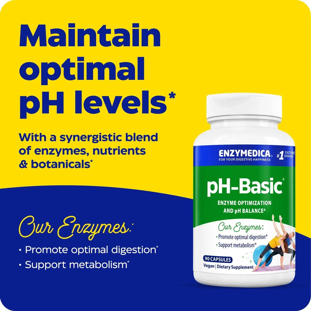 Enzymedica, pH-Basic, 120  Capsules