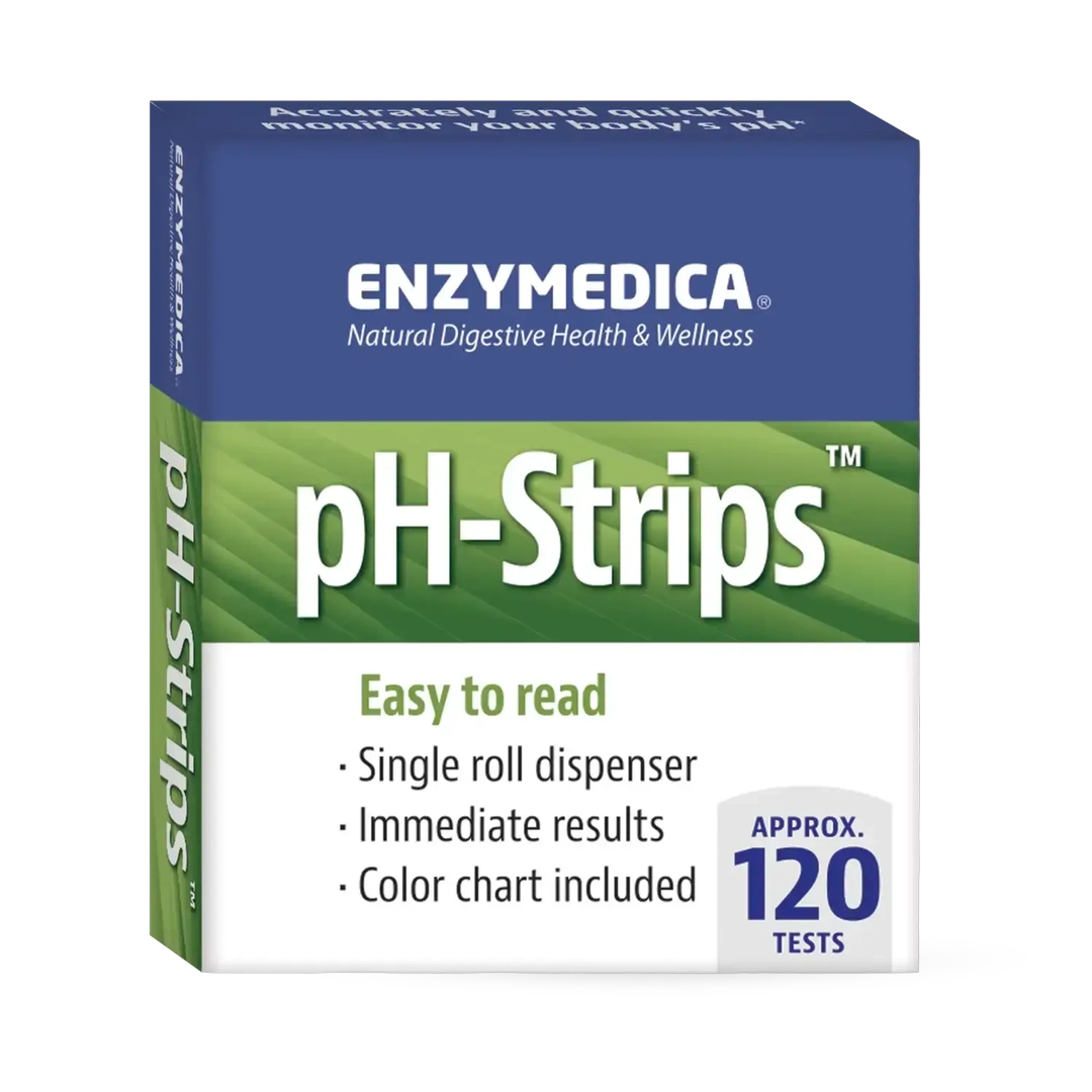 Enzymedica, pH-Strips, Approx. 120 Tests