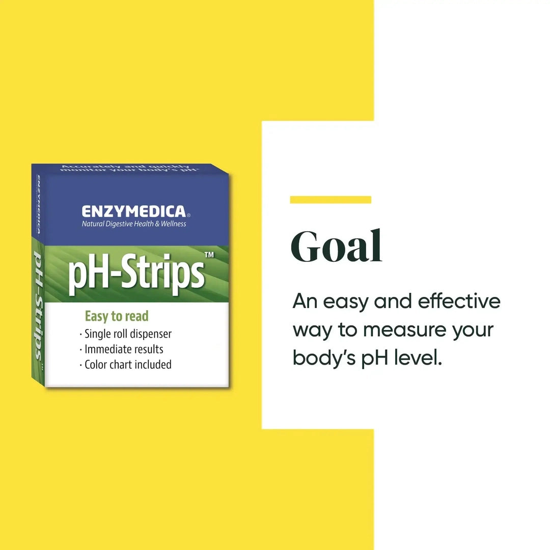 Enzymedica, pH-Strips, Approx. 120 Tests