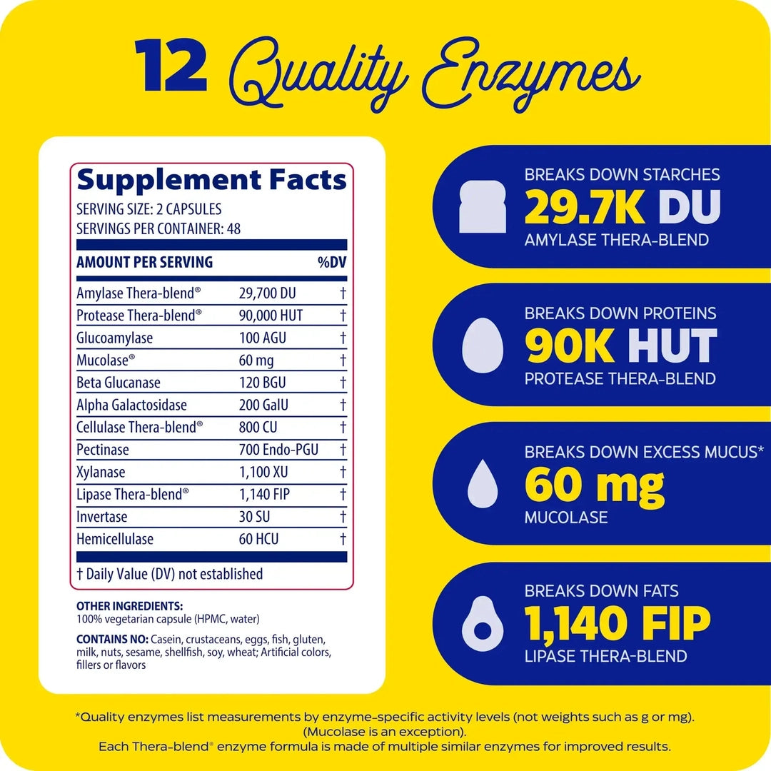 Enzymedica, MucoStop, 48 Capsules