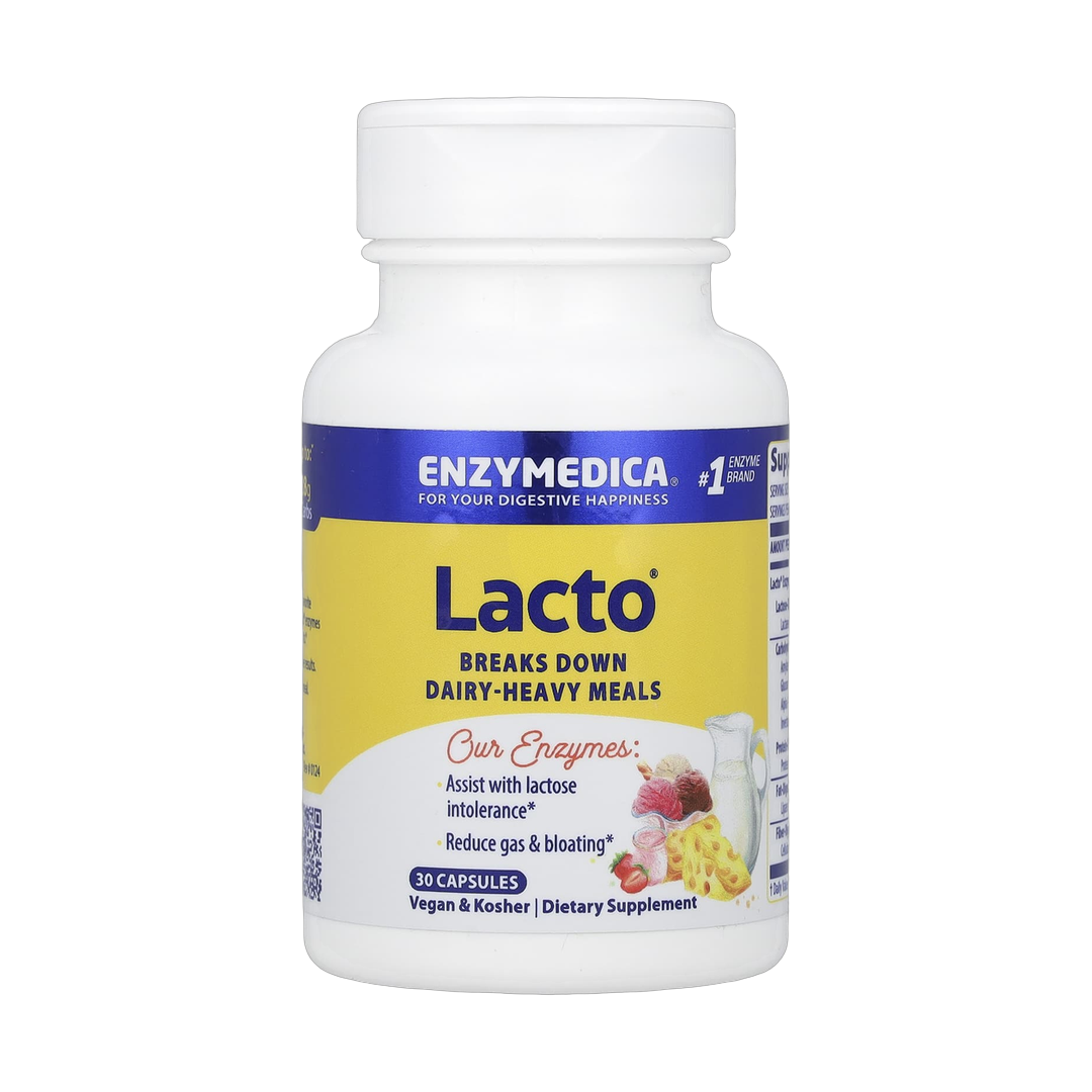 Enzymedica, Lacto®, 30 Capsules