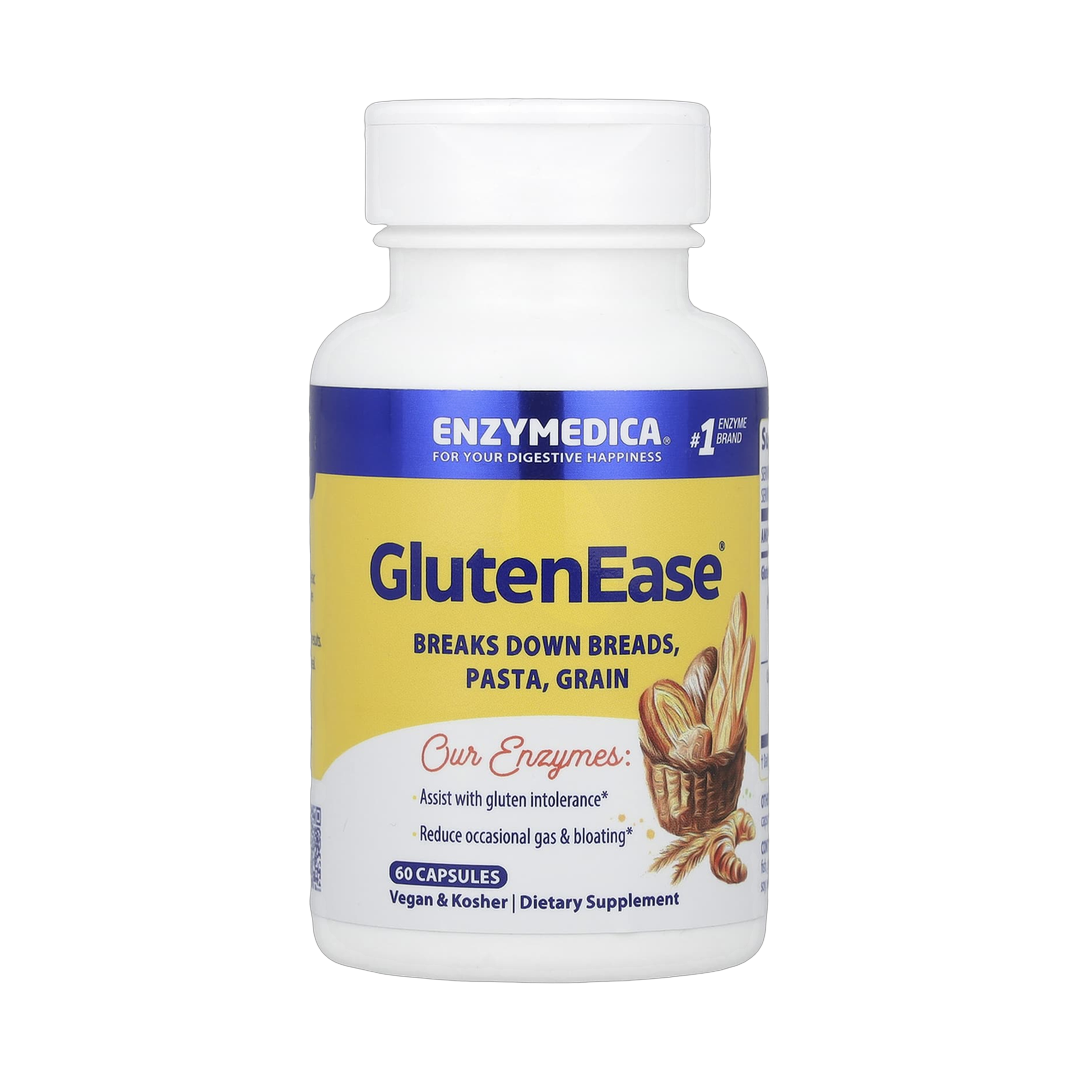 Enzymedica, GlutenEase®, 60 Capsules