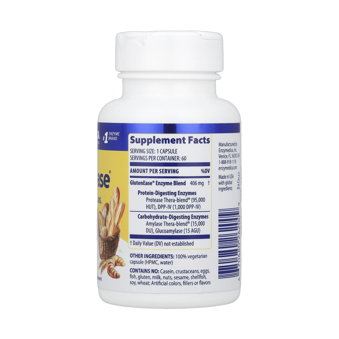 Enzymedica, GlutenEase®, 60 Capsules