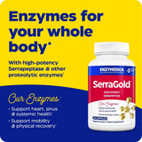 Enzymedica, SerraGold®, High Potency Serrapeptase, 60 Capsules