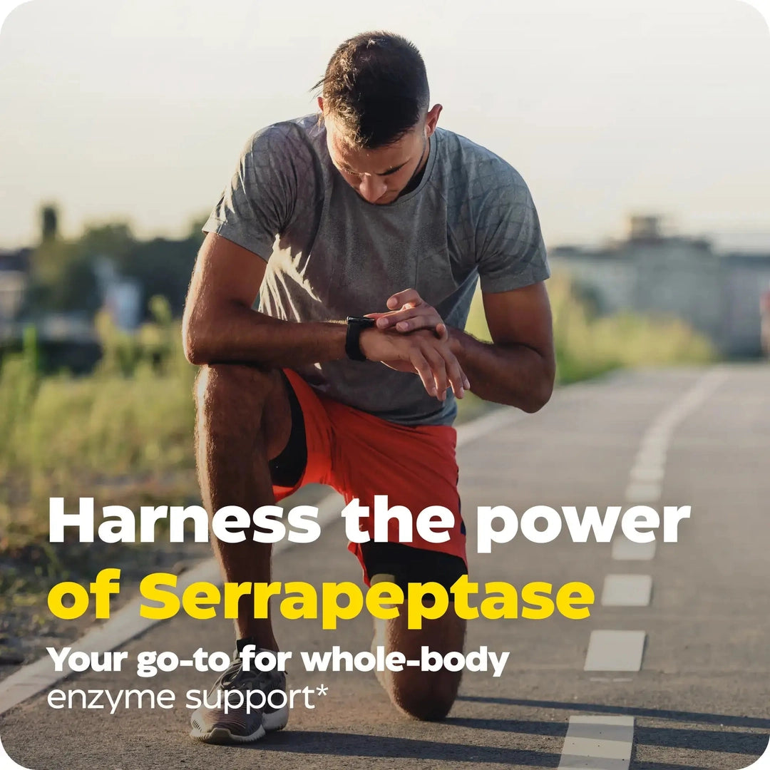 Enzymedica, SerraGold®, High Potency Serrapeptase, 60 Capsules
