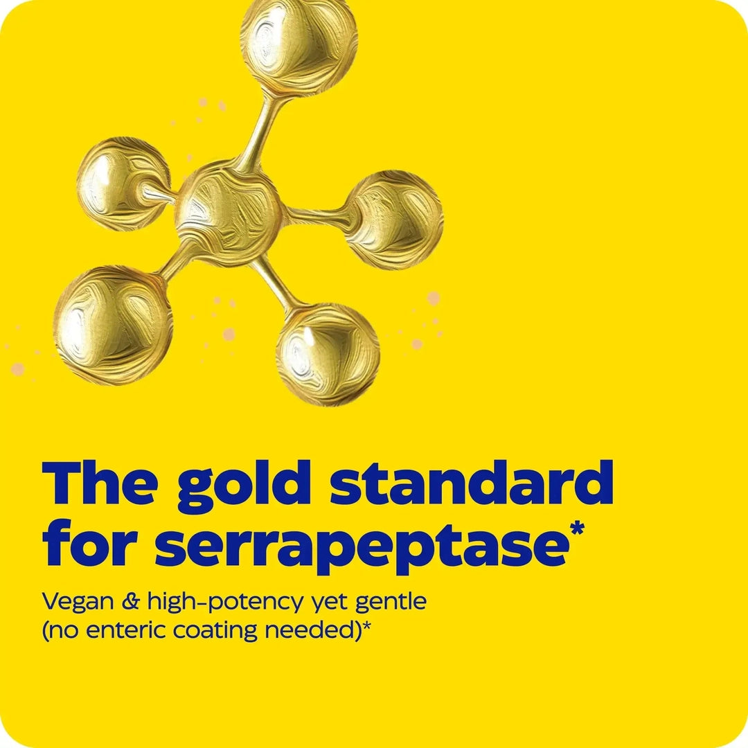 Enzymedica, SerraGold®, High Potency Serrapeptase, 60 Capsules