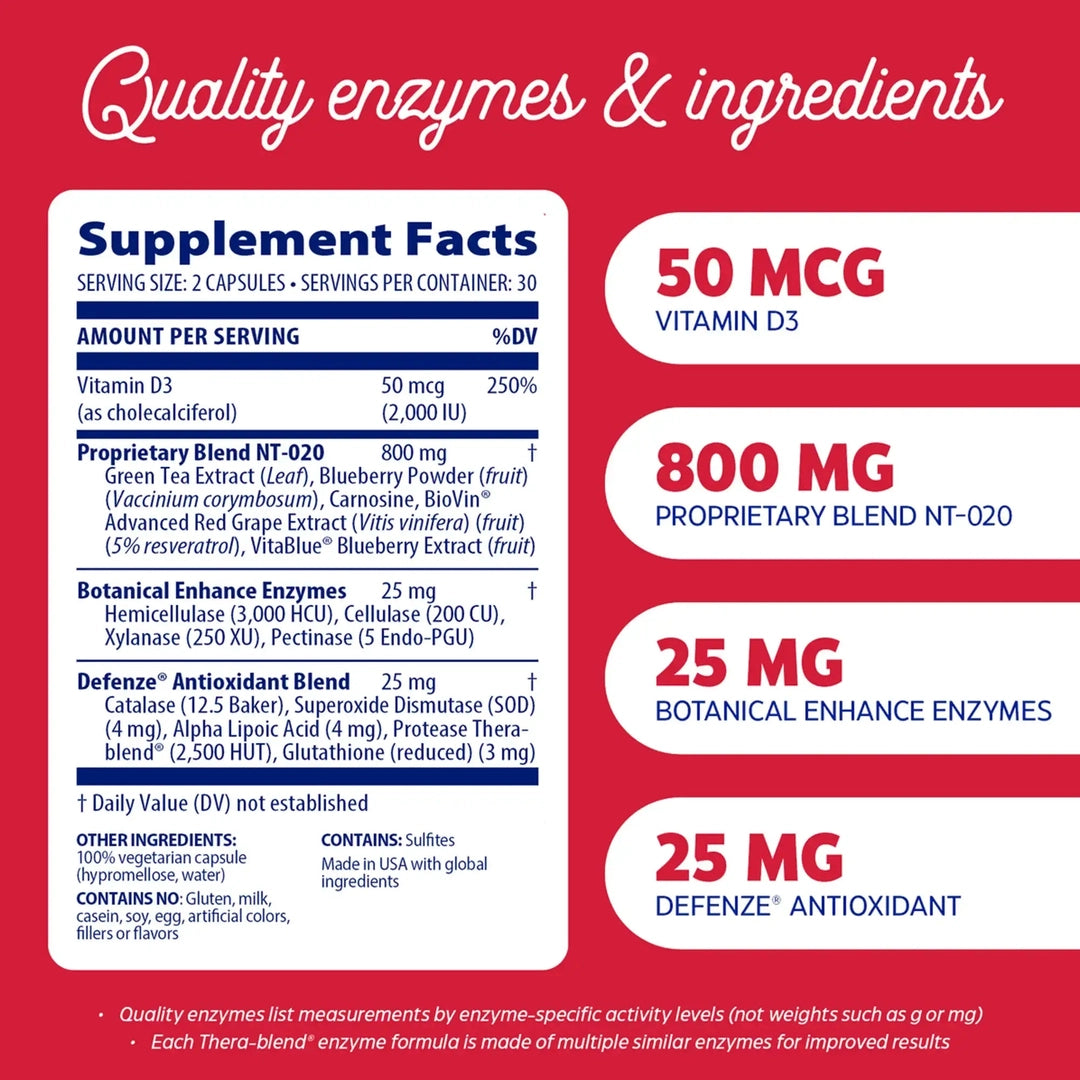 Enzymedica, Stem XCell, 60 Capsules