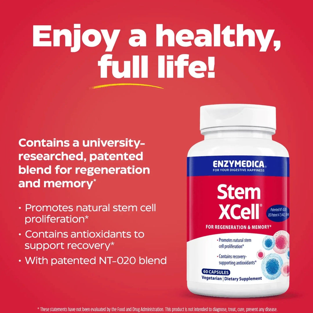 Enzymedica, Stem XCell, 60 Capsules