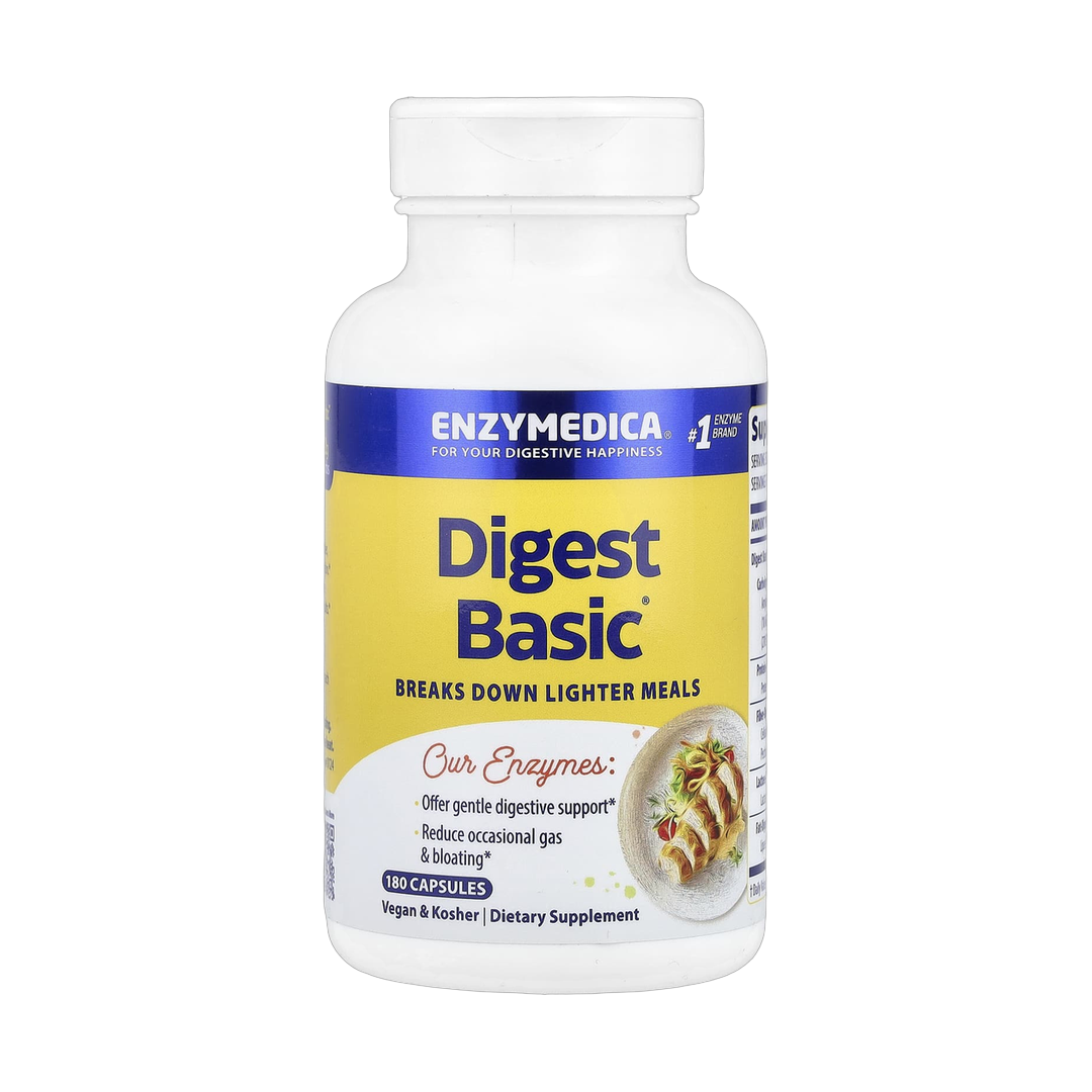 Enzymedica, Digest Basic®, 180 Capsules