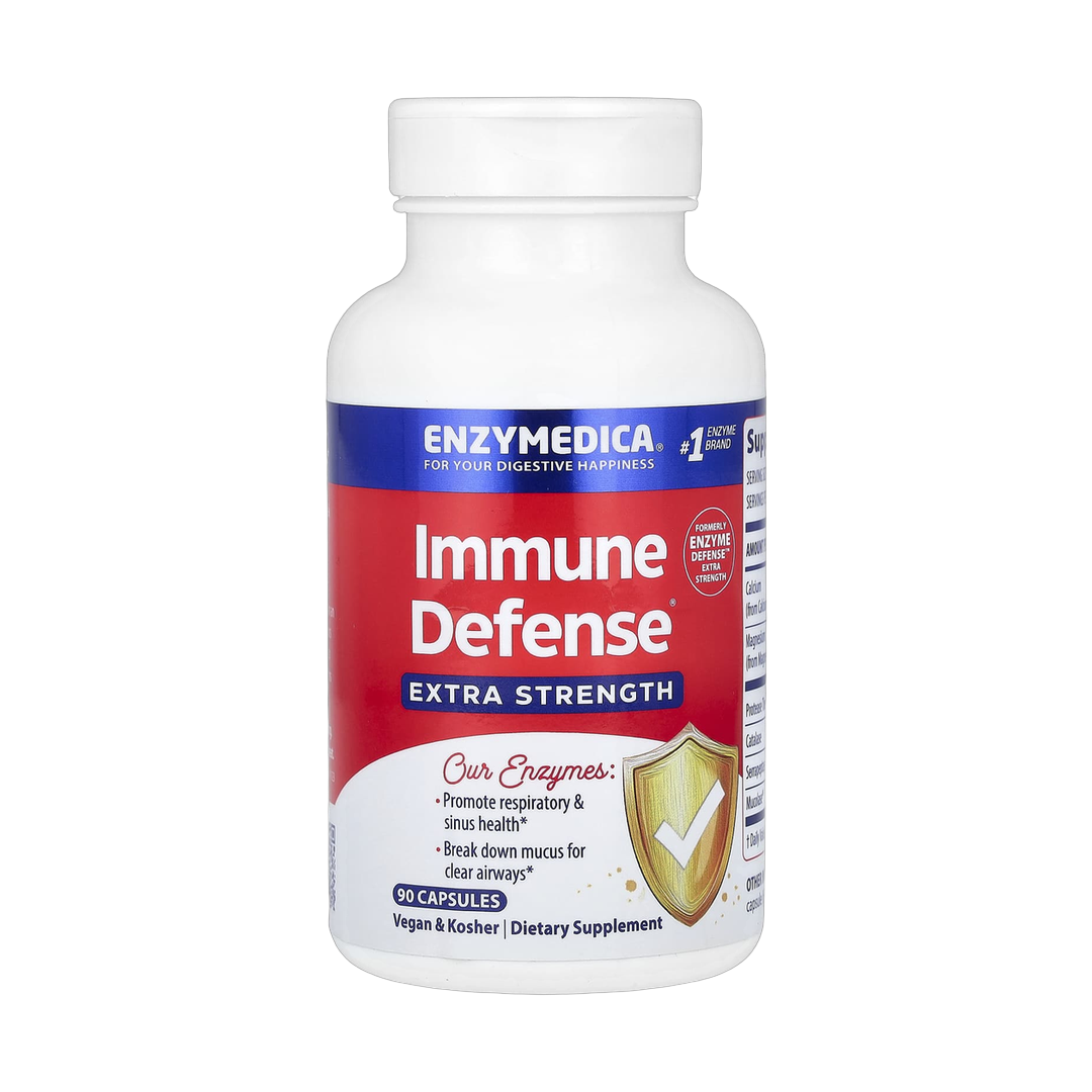 Enzymedica, Immune Defense, 90 Capsules