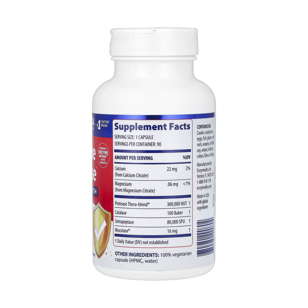 Enzymedica, Immune Defense, 90 Capsules