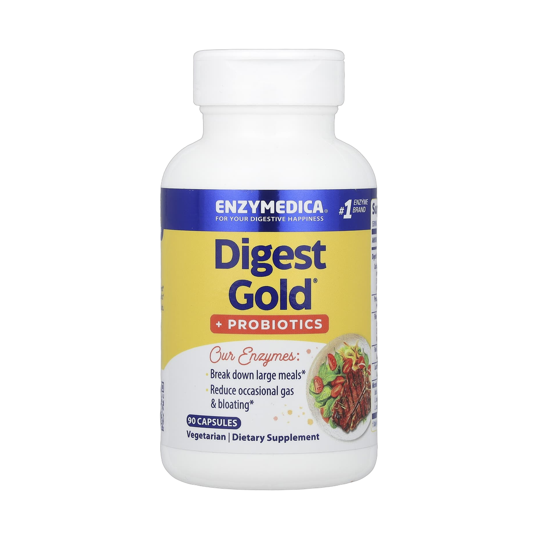 Enzymedica, Digest Gold® + Probiotics, 90 Capsules