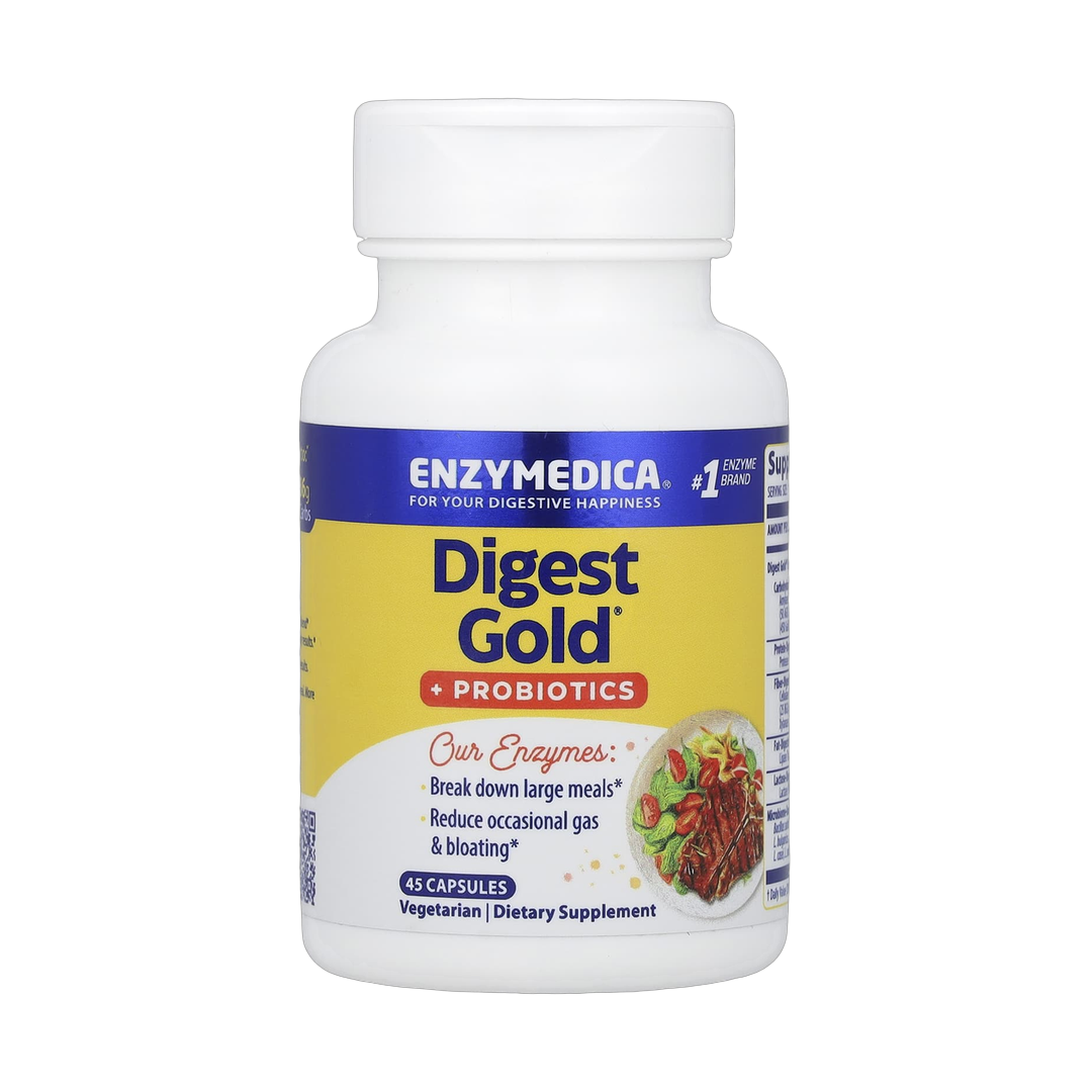 Enzymedica, Digest Gold® + Probiotics, 45 Capsules